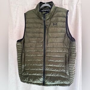 Under Armour Men's Green Quilted Puffer Vest